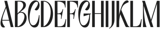 TANJARDINIERE-Regular otf (400) Font UPPERCASE