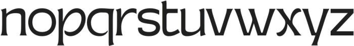 TANOURTIMES-Regular otf (400) Font LOWERCASE
