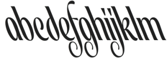 TANPECULIAR-Regular otf (400) Font LOWERCASE