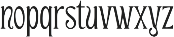 TANQUESTION-Regular otf (400) Font LOWERCASE