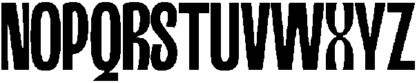 TANRAVENS-Regular otf (400) Font UPPERCASE