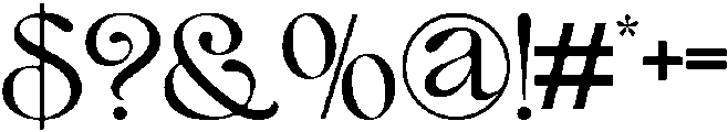 TANSOLACE-Regular otf (400) Font OTHER CHARS