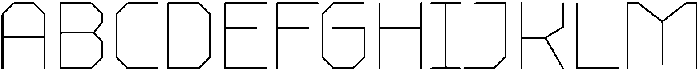 TATAMI Regular otf (400) Font UPPERCASE