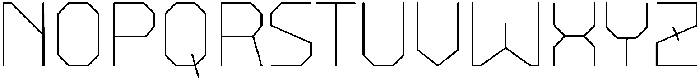 TATAMI Regular otf (400) Font UPPERCASE