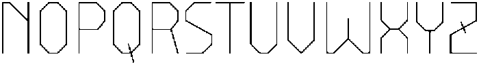 TATAMI Regular otf (400) Font LOWERCASE