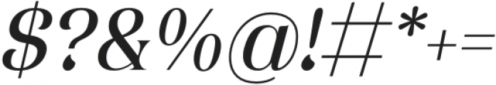 TATypefire-Italic otf (400) Font OTHER CHARS