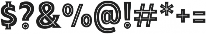 Taberna Serif Black In otf (900) Font OTHER CHARS