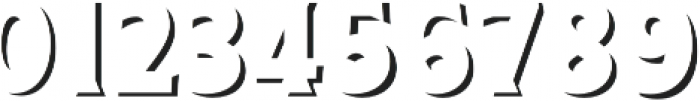 Taberna Serif Regular Sh L otf (400) Font OTHER CHARS