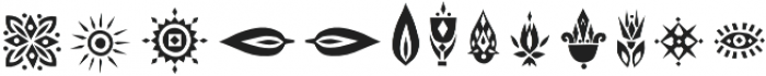 Tabu Font Symbols otf (400) Font LOWERCASE