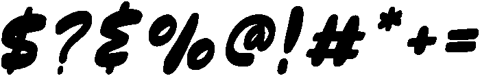 Tacoliga Italic otf (400) Font OTHER CHARS