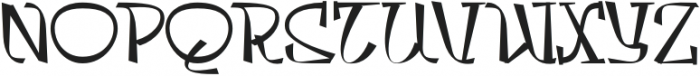 Takashimura Medium otf (500) Font UPPERCASE