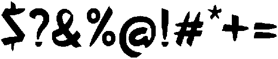 Takayama otf (400) Font OTHER CHARS