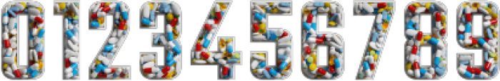 Take-A-Pill Regular otf (400) Font OTHER CHARS