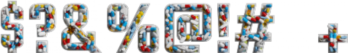 Take-A-Pill Regular otf (400) Font OTHER CHARS