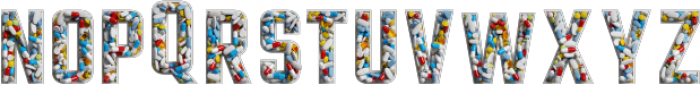 Take-A-Pill Regular otf (400) Font LOWERCASE