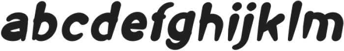 Take And Give Italic otf (400) Font LOWERCASE