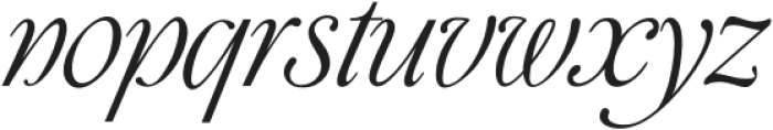 Take Me To Tuscany Slant2 otf (400) Font LOWERCASE