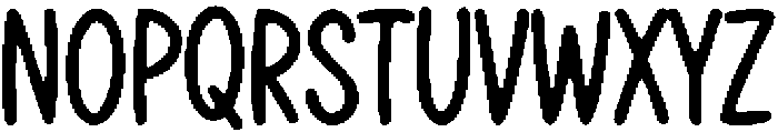 Tall Playful Hand Regular otf (400) Font UPPERCASE