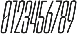 Tallica Thin Oblique ttf (100) Font OTHER CHARS