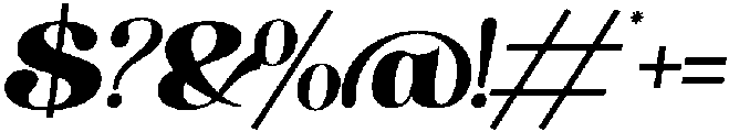 Talspire Italic otf (400) Font OTHER CHARS