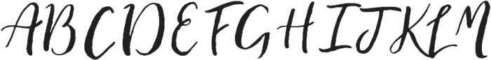 TamborineSolid Regular otf (400) Font UPPERCASE