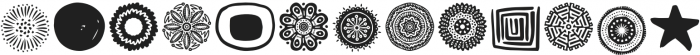 Tampico Symbols otf (400) Font LOWERCASE