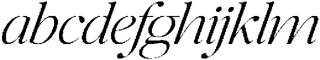 Tanflisc Essence Ext Light Ita otf (300) FONT