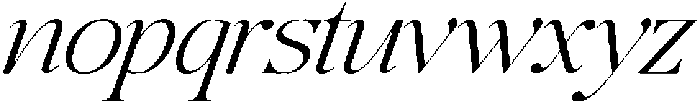 Tanflisc Essence Ext Light Ita otf (300) Font LOWERCASE