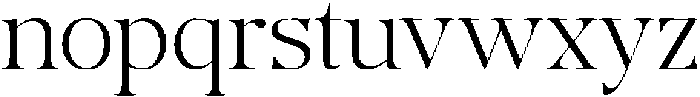 Tanflisc Essence Extra Light otf (200) Font LOWERCASE