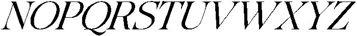 Tanflisc Essence Italic otf (400) Font UPPERCASE