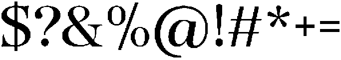 Tanflisc Essence Semi Bold otf (600) Font OTHER CHARS