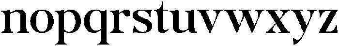 Tanflisc Essence Semi Bold otf (600) Font LOWERCASE