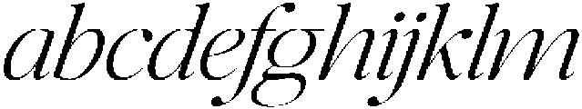 Tanflisc Essence Soft Ex Lt It otf (400) FONT
