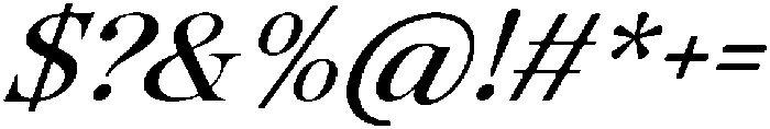 Tanflisc Essence Soft Semi Bold Italic otf (600) Font OTHER CHARS