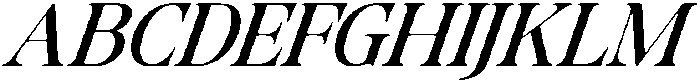 Tanflisc Essence Soft Semi Bold Italic otf (600) Font UPPERCASE