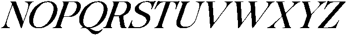 Tanflisc Essence Soft Semi Bold Italic otf (600) Font UPPERCASE