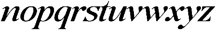 Tanflisc Essence Soft Semi Bold Italic otf (600) Font LOWERCASE