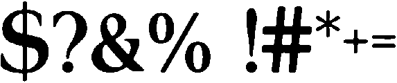 Tangelo otf (400) Font OTHER CHARS