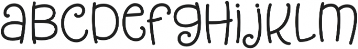Tangelo otf (700) Font LOWERCASE