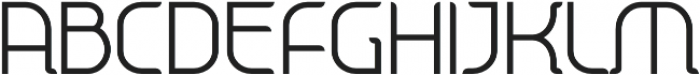 Tangential Semi Serif otf (400) Font UPPERCASE