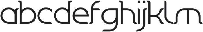 Tangential Semi Serif otf (400) Font LOWERCASE