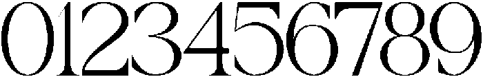 Tangerine otf (400) Font OTHER CHARS