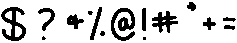 Tangerine ttf (400) Font OTHER CHARS