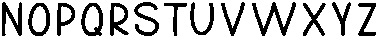 Tangerine ttf (400) Font LOWERCASE