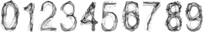 Tangle Regular otf (400) Font OTHER CHARS