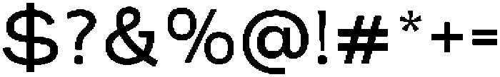 Tangle Sans Regular otf (400) Font OTHER CHARS