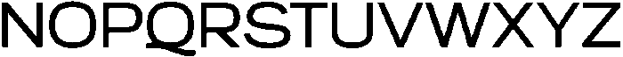 Tangle Sans Regular otf (400) Font UPPERCASE