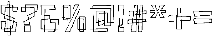Tangle ttf (400) Font OTHER CHARS