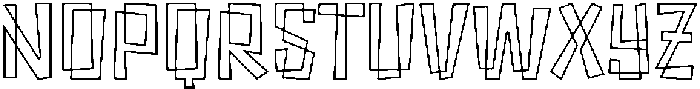 Tangle ttf (400) Font UPPERCASE