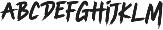 Tanisher otf (400) Font LOWERCASE